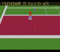 Emmitt Smith Football screenshot 4 for Super Nintendo